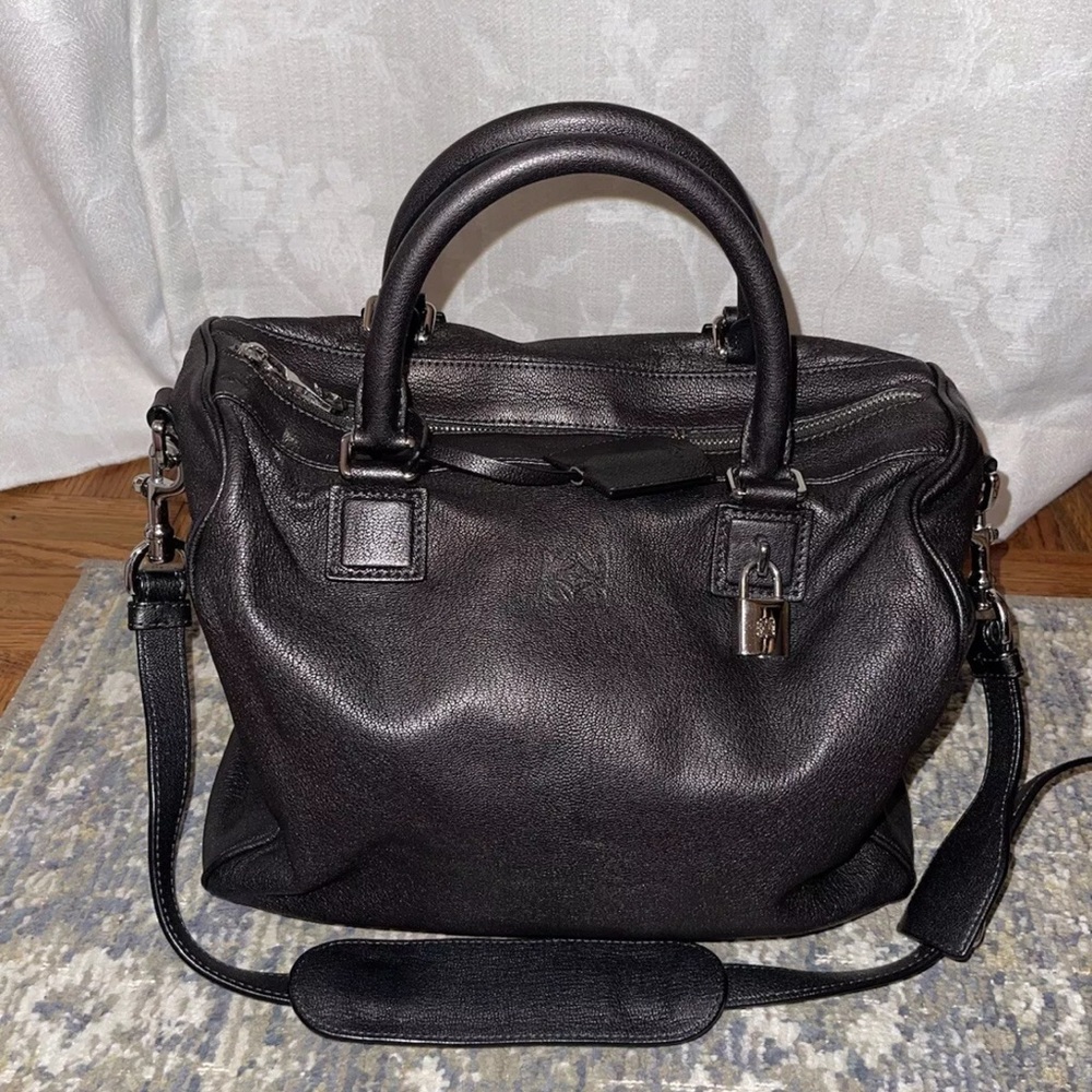 LOEWE Grain Leather Boston Bag - GREAT Condition! - Picture 12 of 13